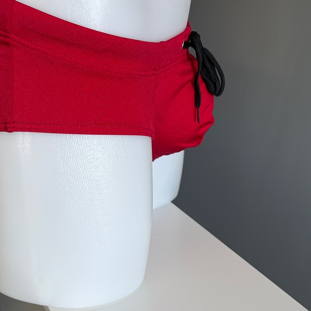 Red Swim Trunks for Men - Picture 9 of 15